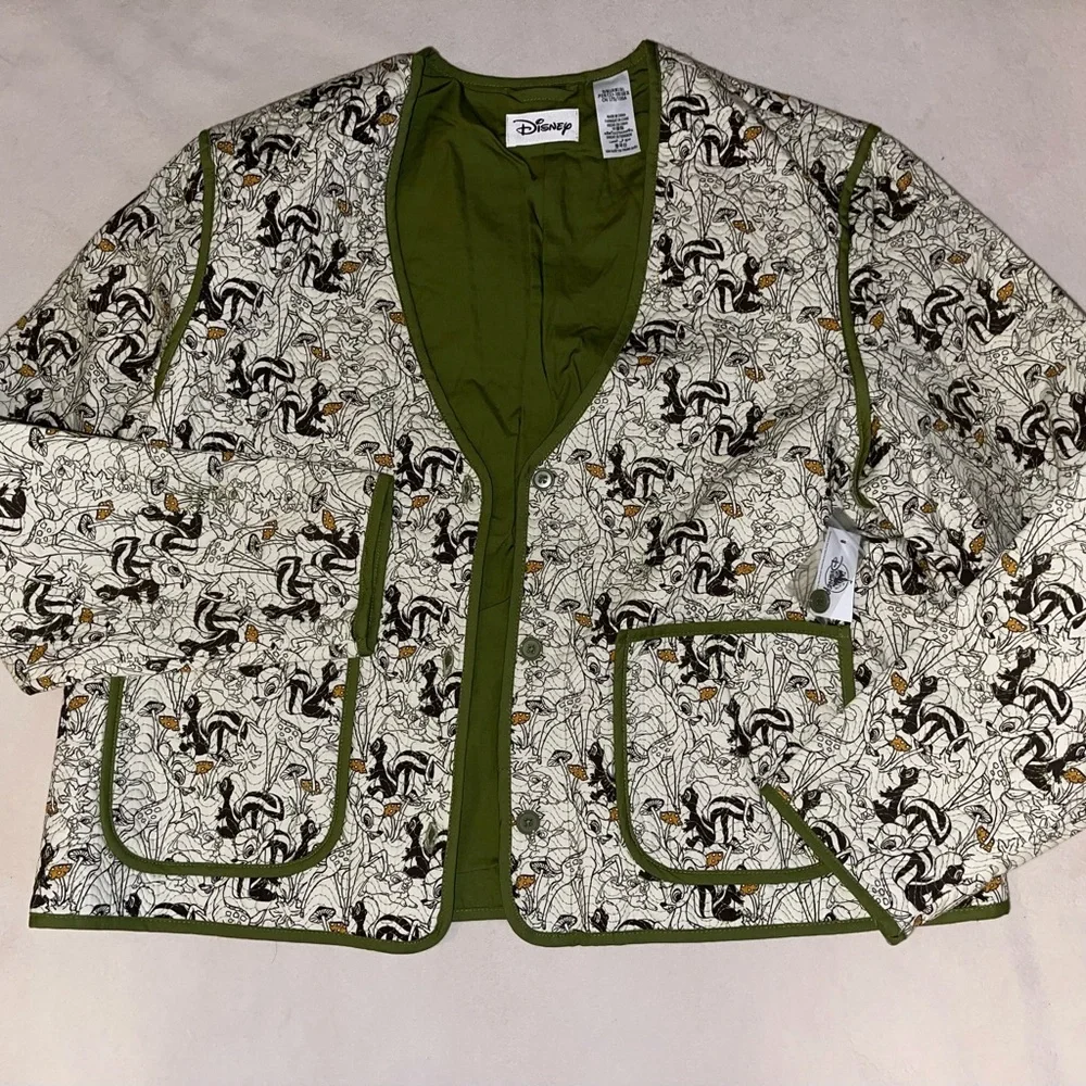 Disney Women's Bambi Patterned Jacket‎